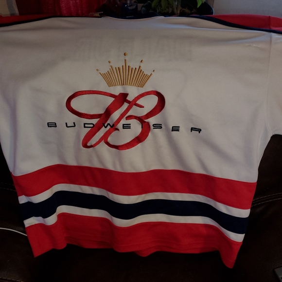 Shirts Budweiser Hockey Jersey Poshmark